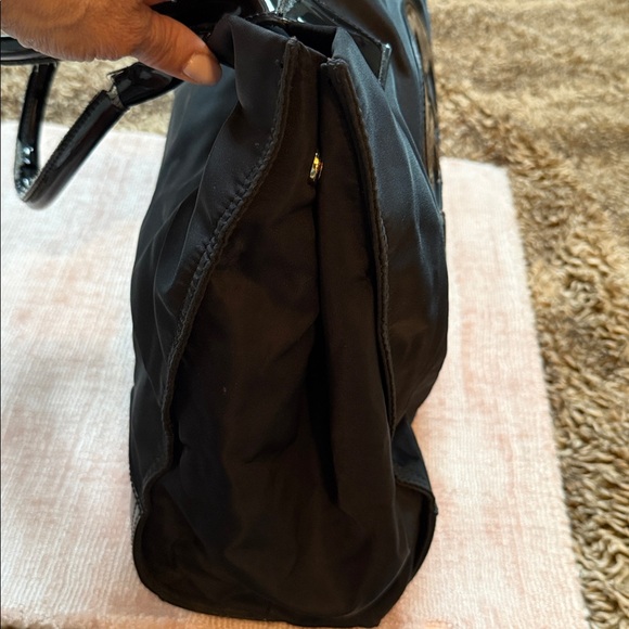 Tory Burch Black Nylon Tote - Picture 6 of 11